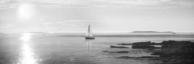 Sue Schlabach - Evening Sail Black and White
