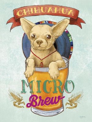 Mary Urban - Beer Dogs I