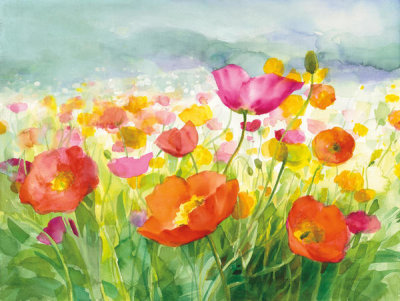 Danhui Nai - Meadow Poppies