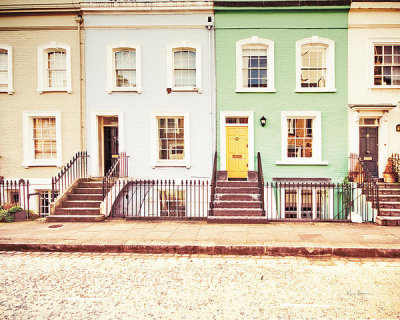 Keri Bevan - Chelsea Houses All Lined Up