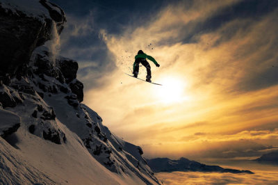 Jakob Sanne - Sunset Snowboarding