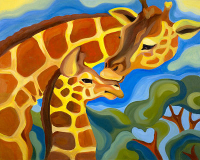 Tummy Rubb Studio - Giraffes