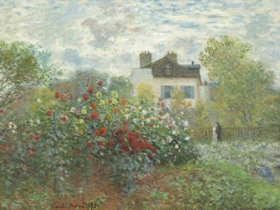 Claude Monet - The Artist's Garden in Argenteuil