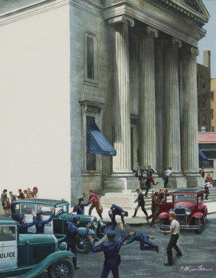 Mort Kunstler - The Kill Crazy Life of Dillinger