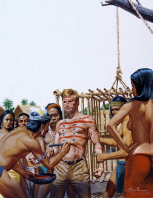 Mort Kunstler - From Under Cong Guns