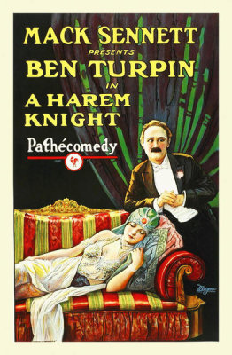 Hollywood Photo Archive - A Harem Knight with Ben Turpin, 1926