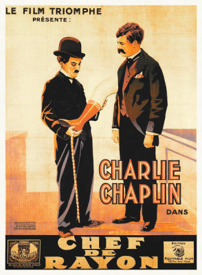 Hollywood Photo Archive - Chaplin The Floorwalker, 1916 001