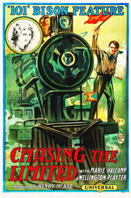 Hollywood Photo Archive - Chasing the Limited, 1915