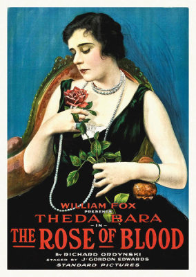 Hollywood Photo Archive - Theda Bara, The Rose of Blood,  1917