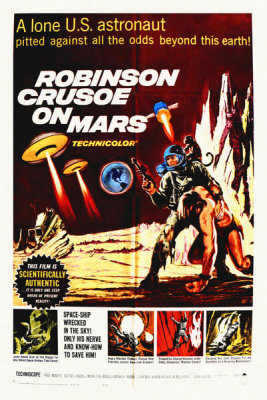 Hollywood Photo Archive - Robinson Crusoe On Mars - Dramatic Scenes