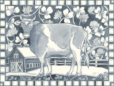 Miranda Thomas - Farm Life II Stripe Border