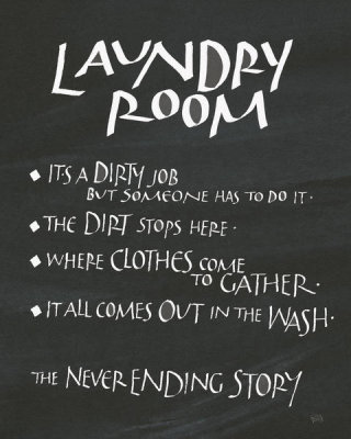 Chris Paschke - Laundry Room Sayings