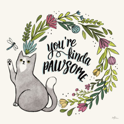 Janelle Penner - Purrfect Garden VIII