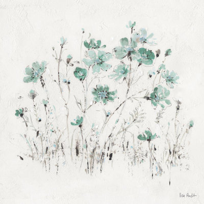 Lisa Audit - Wildflowers II Turquoise