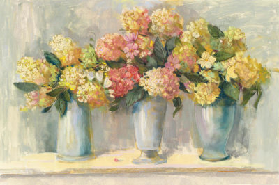 Carol Rowan - Ivory and Blush Hydrangea Bouquets