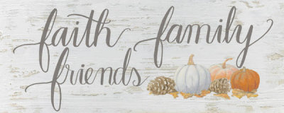James Wiens - Beautiful Bounty Sign III Faith Family Friends Script