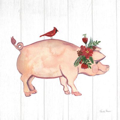 Farida Zaman - Holiday Farm Animals I