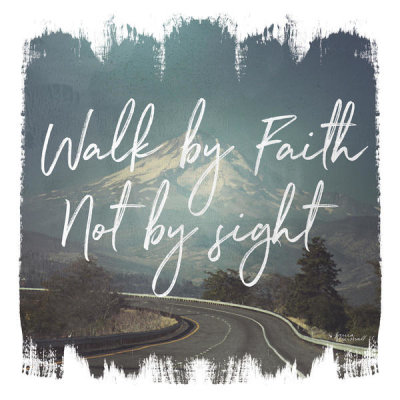 Laura Marshall - Wild Wishes III Walk by Faith