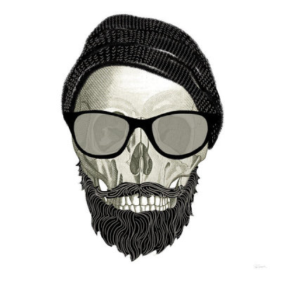 Sue Schlabach - Hipster Skull II