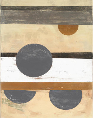 Mike Schick - Stripes and Circles Neutral