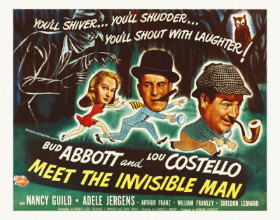 Hollywood Photo Archive - Abbott And Costello Meet The Invisible Man