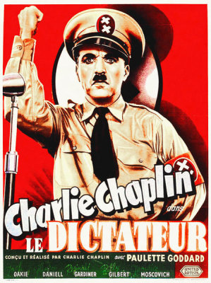 Hollywood Photo Archive - Charlie Chaplin - French - The Great Dictator, 1940