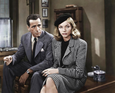 Hollywood Photo Archive - Humphrey Bogart with Lauren Bacall - The Big Sleep
