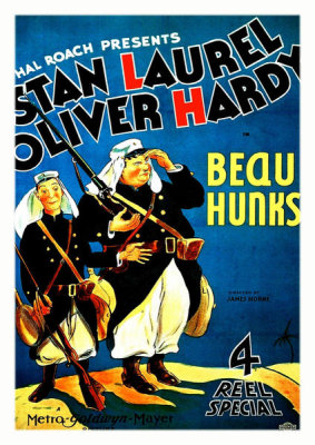 Hollywood Photo Archive - Laurel & Hardy - Beau Hunks, 1931
