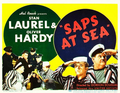 Hollywood Photo Archive - Laurel & Hardy - Saps At Sea, 1940