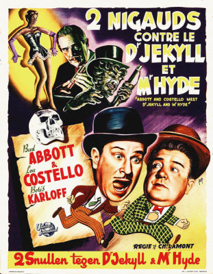 Hollywood Photo Archive - Abbott & Costello - French - Dr Jekyll And Mr Hyde