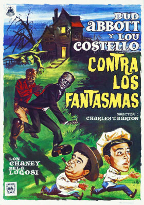 Hollywood Photo Archive - Abbott & Costello - Spanish - Meet The Ghosts