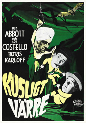 Hollywood Photo Archive - Abbott & Costello - Swedish - Meet The Killer