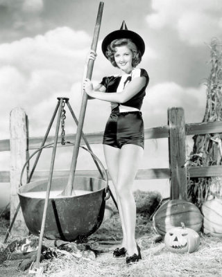 Hollywood Photo Archive - Halloween Witch - Martha Vickers
