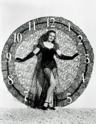 Hollywood Photo Archive - Happy New Year - Donna Reed