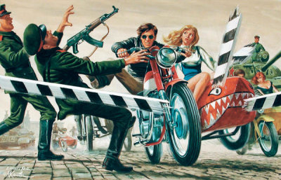 Mort Kunstler - Running the Blockade