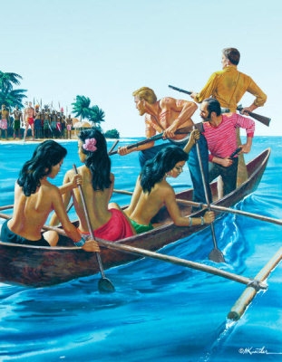 Mort Kunstler - The Tattooed Sailor Who Inherited an Island of Women