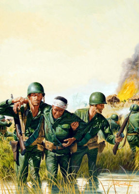 Mort Kunstler - Medal of Honor Rescue Mission