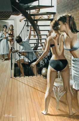 Mort Kunstler - The Three Couple Affair