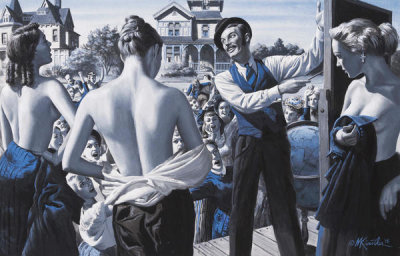 Mort Kunstler - Philadelphia’s Great Bosom Riot