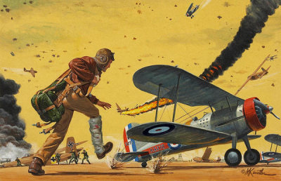 Mort Kunstler - The Ace Yankee Hero of Squadron 60