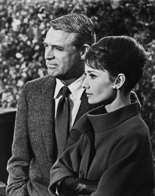 Hollywood Photo Archive - Cary Grant with Audrey Hepburn - Charade