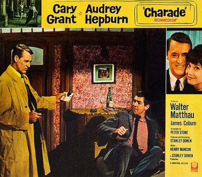 Hollywood Photo Archive - Cary Grant - Charade - Lobby Card