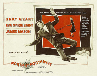 Hollywood Photo Archive - North by Northwest - Lobby Card