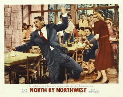 Hollywood Photo Archive - North by Northwest - Lobby Card