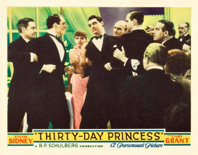 Hollywood Photo Archive - Thirty Day Princess - Lobby Card