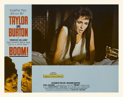 Hollywood Photo Archive - Elizabeth Taylor - Boom! - Lobby Card