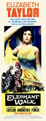 Hollywood Photo Archive - Elizabeth Taylor - Elephant Walk - Poster