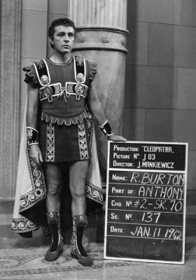 Hollywood Photo Archive - Wardrobe Test - Cleopatra - Richard Burton