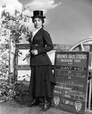 Hollywood Photo Archive - Wardrobe Test - Giant - Elizabeth Taylor