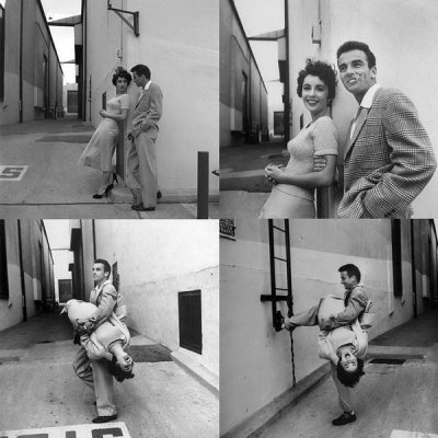Hollywood Photo Archive - Elizabeth Taylor and Montgomery Clift